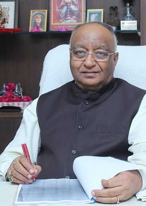 Mr. Yogesh Mohanji Gupta, Chancellor